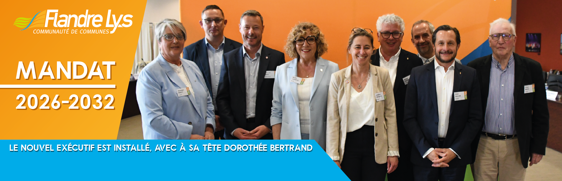 Dorothée BERTRAND élue Présidente de la CCFL 